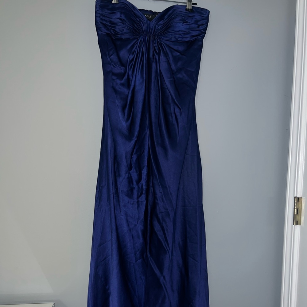 Navy Blue Laundry Gown
